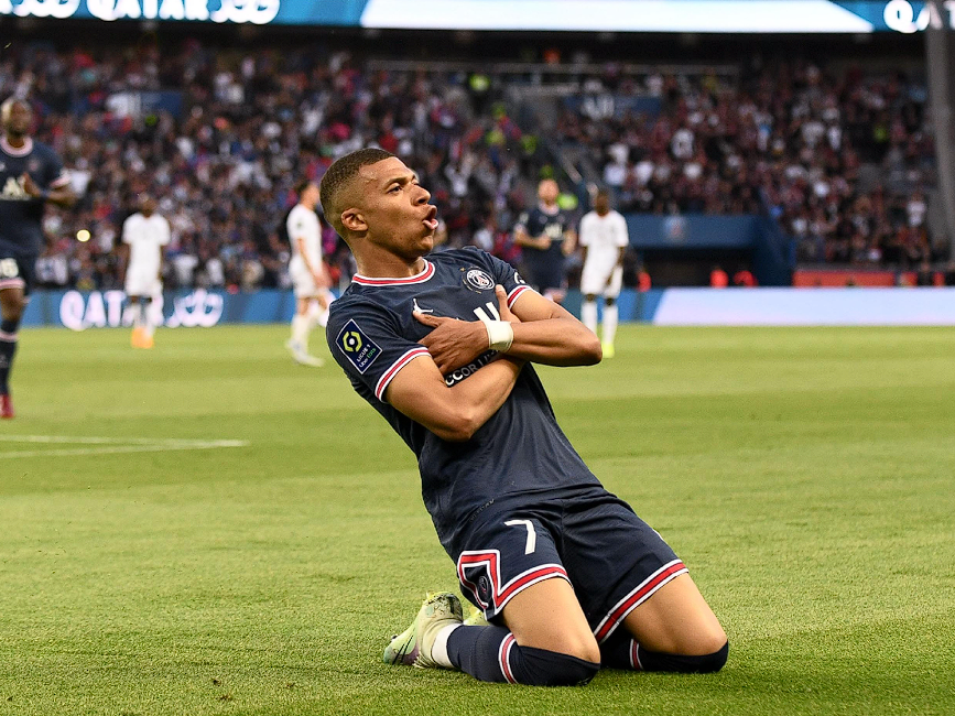 西甲赛场姆巴佩建功,非点球进球数据领跑五大联赛