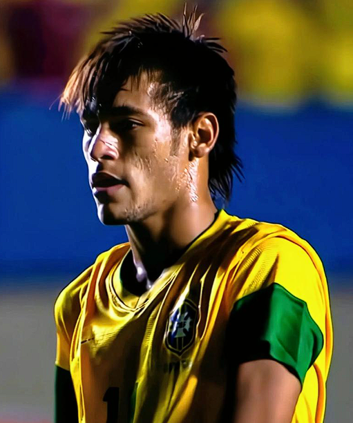 内马尔与<a href='/news/tag/757.html' style='color: blue;'>维尼修斯</a>：赛场闪耀与趣味庆祝的联动